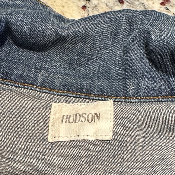 Hudson Vintage Style Blue Denim Jacket - Picture 4 of 11